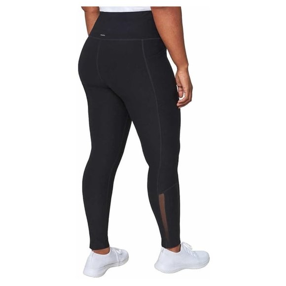 NWoT Mondetta Women's High Waisted Leggings Pants Black Size M $60 5C133 - Picture 2 of 4